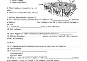 Biological Diversity and Conservation Chapter 5 Worksheet Answers or Worksheets 49 Beautiful Cell Membrane Coloring Worksheet Answers