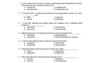 Biology 2.3 Carbon Compounds Worksheet Answers as Well as Module Cell Structure and Function