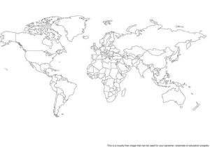 Blank World Map Worksheet Pdf as Well as 10 Best Freeusandworldmaps Images On Pinterest
