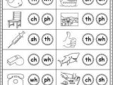 Blending Words Worksheets as Well as Beginning Digraph Picture Match