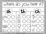 Blends and Digraphs Worksheets or 110 Best School Literacy Phonics Digraphs Images On Pinterest