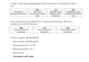 Blood Type and Inheritance Worksheet Answer Key with Punnett Square Worksheet 1 Answer Key Awesome Blood Type and