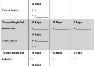 Body Beast Cardio Worksheet or Beast Body Workout Sheets Yahoo Image Search Results