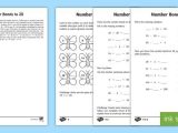 Bonding Basics Worksheet Along with Year 2 Maths Number Bonds to 20 Homework Worksheet Activity