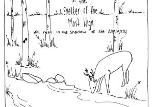 Books Of the Bible Worksheets Also Psalm 91 1 Coloring Page “he who Dwells In the Shelter Of