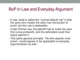 Boyle's Law and Charles Law Worksheet Answer Key Also A Model Of Presumption and Burden Of Proof Ppt