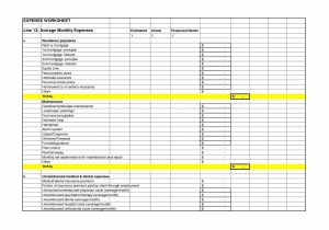 Budget for Teenager Worksheet with Monthly Expenses Spreadsheet Examples Free Printable Bud Reddit