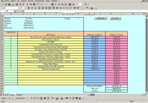 Budget Worksheet Excel or Ivan Y Jose