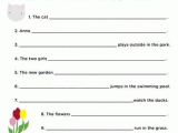 Building Sentences Worksheets 1st Grade with First Grade Sentence Writing Worksheets Worksheets for All
