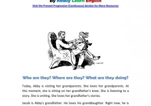 Bullying Worksheets Pdf Along with English Esl Story In the Present Progressive Tense Printable Story