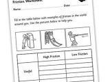 Calculating force Worksheet Also Friction Worksheet Friction Friction and Resistance High and