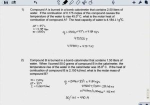 Calorimetry Practice Worksheet Along with Calorimetry Problems Worksheet Choice Image Worksheet Math for Kids