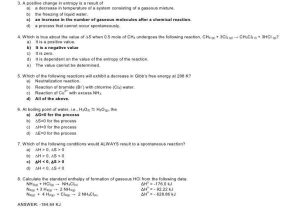 Calorimetry Worksheet Answers and Chem 16 2 Le Answer Key J4 Feb 4 2011