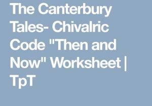 Canterbury Tales the General Prologue Worksheet Answers as Well as 9 Best Canterbury Tales Images On Pinterest