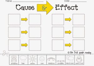 Cause and Effect Worksheets 2nd Grade or Cause and Effect Worksheets Kindergarten & Reading Worksheets Cause