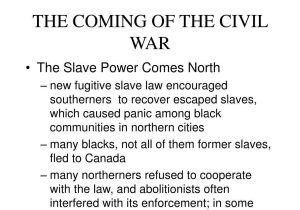 Causes Of the Civil War Worksheet Along with Ppt the Ing Of the Civil War Powerpoint Presentation
