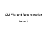 Causes Of the Civil War Worksheet and Ppt Civil War and Reconstruction Powerpoint Presentation
