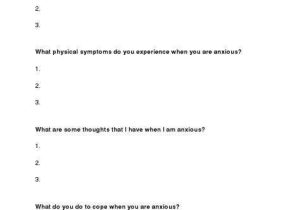 Cbt Worksheets for Anxiety as Well as Cbt for Anxiety Worksheet social Work Pinterest