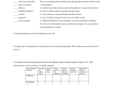 Cellular Transport Worksheet Answer Key with 32 tonicity and Osmosis Worksheet Cell Membrane and tonicity