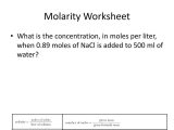 Chapter 1 Understanding Health and Wellness Worksheet Answers together with Molarity Worksheet Show Work and Units Gallery Worksheet F