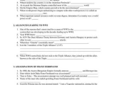 Chapter 11 Section 1 World War 1 Begins Worksheet Answers and Pirate Stash Teaching Resources Tes