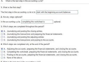 Chapter 12 Section 2 Business Cycles Worksheet Answers or solved Review the Steps In the Accounting Cycle and Answe