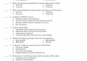 Chapter 14 the Human Genome Worksheet Answer Key Also Examview Pro Cp Bio Chapter 14 Tst