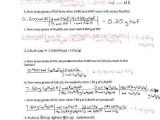 Chapter 6 Balancing and Stoichiometry Worksheet and Key together with Stoichiometry Worksheet 2