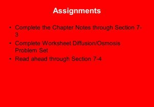 Chapter 7 Section 2 the Plasma Membrane Worksheet Answers together with Movement Through the Membrane Ppt