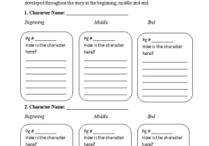 Character Profile Worksheet and Inspirational Characterization Worksheet Inspirational Bible