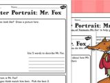 Character Profile Worksheet as Well as Character Profile Mr Fox Worksheet to Support Teaching On