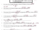 Charles Law Chem Worksheet 14 2 Answer Key Also Unique Bined Gas Law Worksheet Luxury 281 Best Chemistry