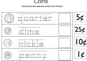 Check Register Worksheet for Students with Kindergarten Kindergarten Math Money Worksheets Free A