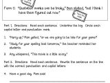 Check Writing Lessons Worksheets as Well as Quotation Marks Anchor Chart with Freebie
