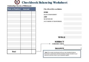 Checkbook Register Worksheet 1 Answers Along with 20 Best Balancing A Checkbook Worksheet