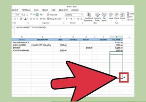 Checkbook Register Worksheet 1 Answers or Aid V4 728px Create A Simple Checkbook Register with Microsoft Excel Step 14