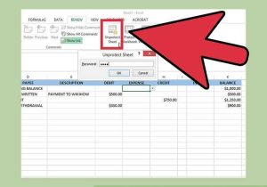 Checkbook Register Worksheet 1 Answers together with How to Create A Simple Checkbook Register with Microsoft Excel