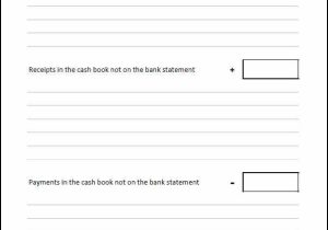 Checking Account Reconciliation Worksheet Along with 21 Best Bank Reconciliation Statement Template Excel format Images