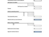 Checking Account Reconciliation Worksheet or Awesome Bank Reconciliation Template Beautiful Sample Bank Statement