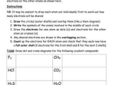 Chemical Bonding Worksheet Answers or Covalent Bonding Worksheet Including Simple Structures Gcse by