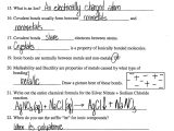 Chemical Bonds Ionic Bonds Worksheet with Vocabulary