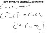 Chemical Equations and Reactions Worksheet or Conference 2 by Thaliadog