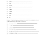 Chemical formulas and Names Of Ionic Compounds Worksheet as Well as Worksheets 48 Best Nomenclature Worksheet High Resolution