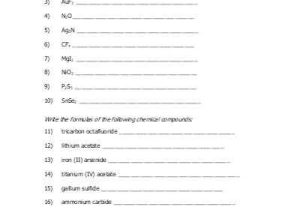 Chemical Nomenclature Worksheet and Worksheets 48 Best Nomenclature Worksheet High Resolution