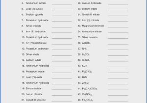 Chemical Nomenclature Worksheet together with Naming Pounds Worksheet
