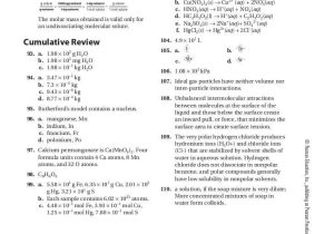 Chemistry Chapter 7 Worksheet Answers Also Chemistry Chapter 16 assessment Small