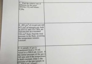 Chemistry Gas Laws Worksheet Answers Also Chemistry Archive September 05 2017