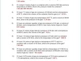 Chemistry Gas Laws Worksheet Answers with Ideal Gas Law Powerpoint