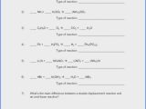 Chemistry Types Of Chemical Reactions Worksheet Answers as Well as Chemical Reactions Worksheet Gallery Worksheet Math for Kids