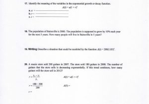 Chemistry Unit 4 Worksheet 2 and Exponential Equation form Lovely Matrices Worksheets Rosheruns